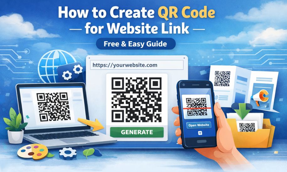 How to Create QR Code for Website Link