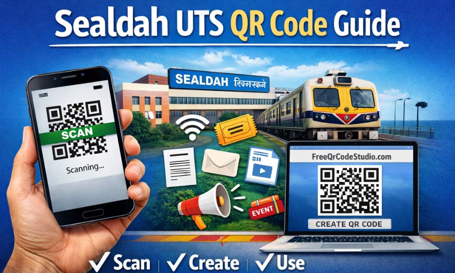 Sealdah UTS QR Code