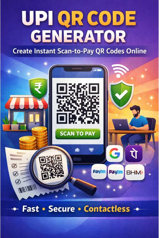 UPI QR Code Generator