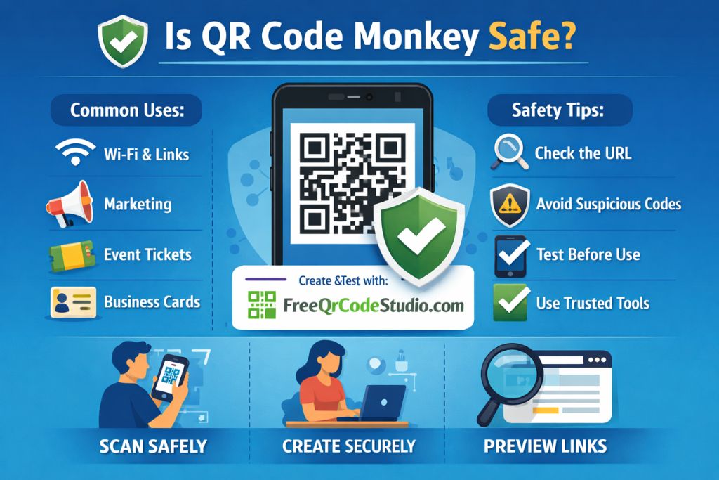 is qr code monkey safe
