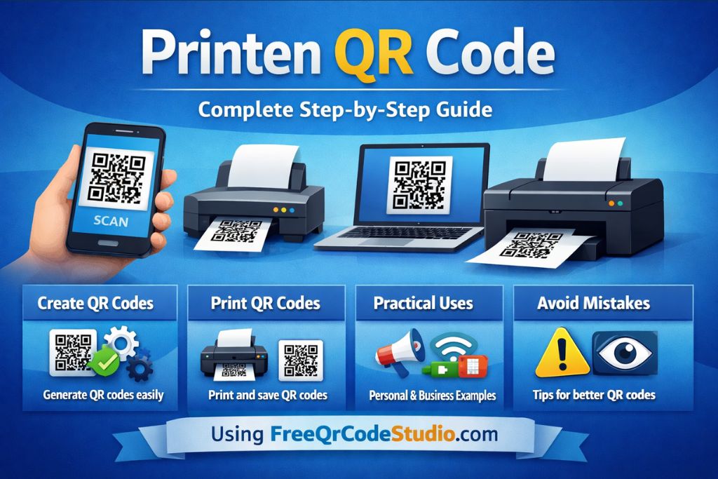 printen qr code